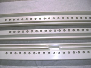 サイズの違う穴の一括施工