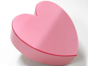 ハート型ランプシェードの押し曲げ加工