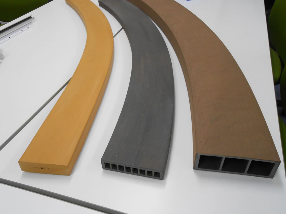 木粉入り樹脂曲げ